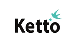 This is the ketto logo, which is a Flentas Technologies client.
