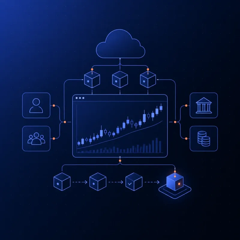 Cloud-native financial marketplace and automated releases.
