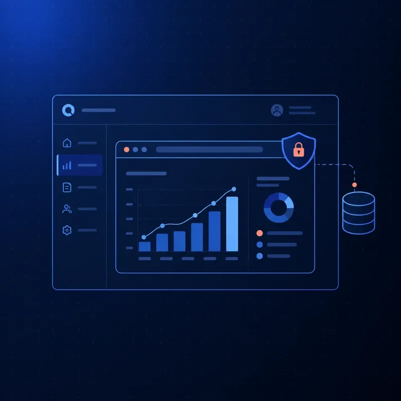 Secure embedded business intelligence.