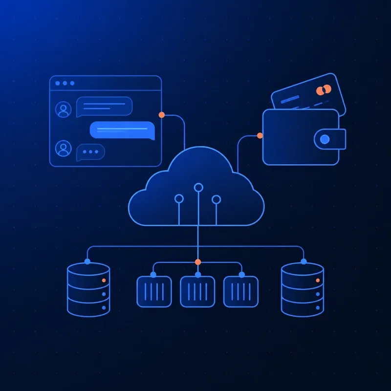 Unified communications and payments platform operations.