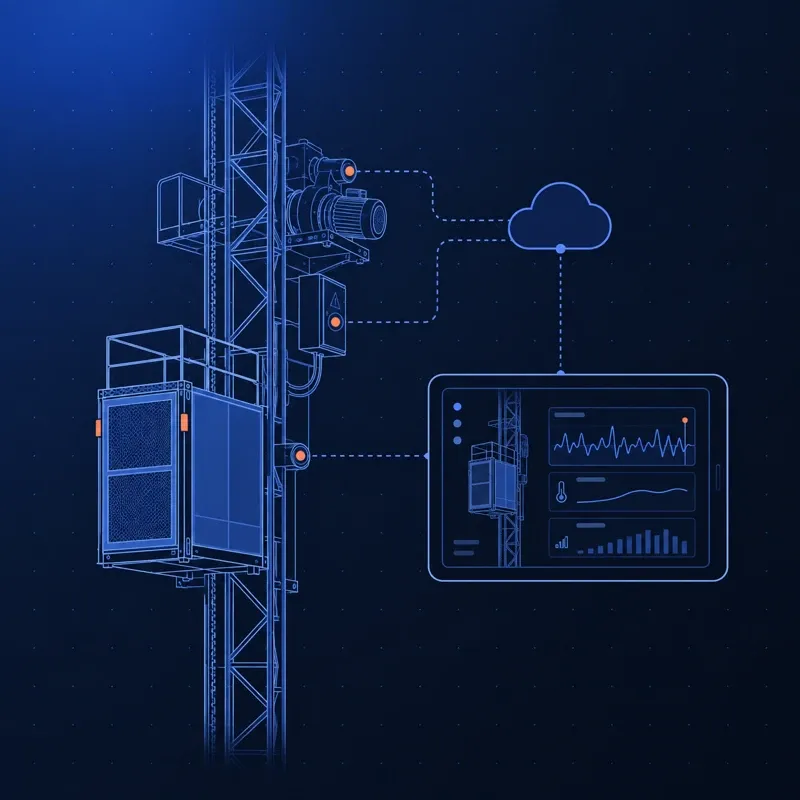 Remote industrial machine monitoring.