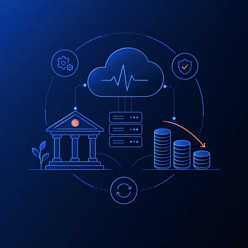 Microfinance managed cloud operations and sustained cost savings.