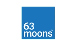 This is the logo of 63 moons, a client of Flentas Technologies.